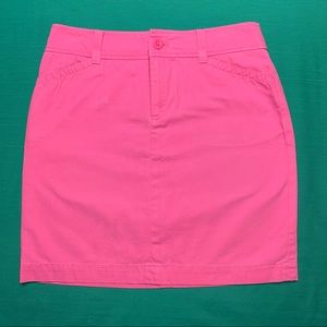 Pink Lily Pulitzer pencil skirt, size 4